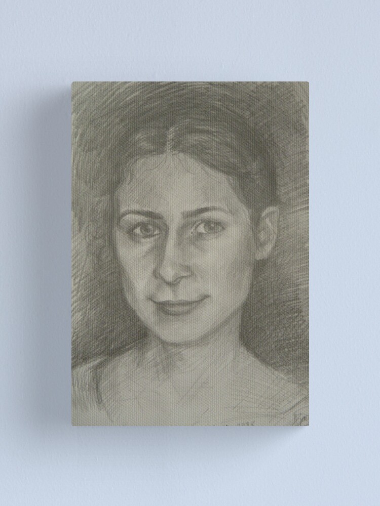 Thumbnail 1 of 3, Canvas Print, Mary designed and sold by Anthropolog.