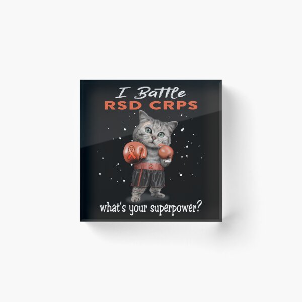 Item preview, RSD CRPS Warrior - I Battle RSD CRPS What Is Your Superpower? designed and sold by Jennpak.