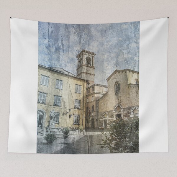 Item preview, Abstract Lucca Scene designed and sold by DavidWHughes.