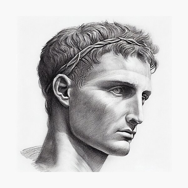 Item preview, Caesar Augustus Art designed and sold by andreipopescu.