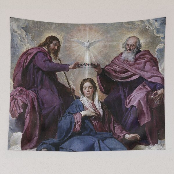 Item preview, Diego Velázquez - Coronation of the Virgin Mary designed and sold by TwistedCity.