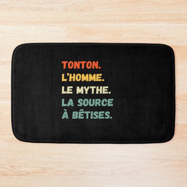 Item preview, idee cadeau tonton L'homme. Le Mythe. La source à bêtises. designed and sold by thegoodplan.