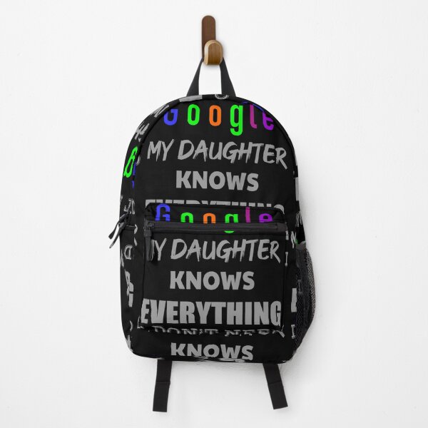 Item preview, My Daughter Knows Everything | Father Joke | Funny Men T-Shirt for Dad   designed and sold by bluehatgraphics.