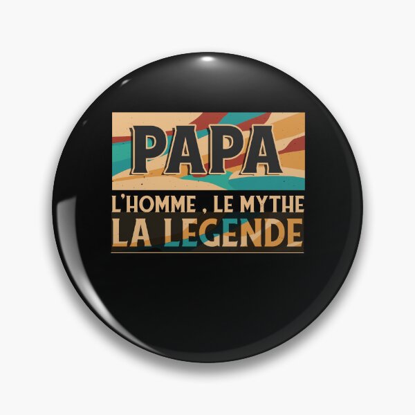 Item preview, Papa L'Homme Le Mythe La Légende Humour papa designed and sold by thegoodplan.