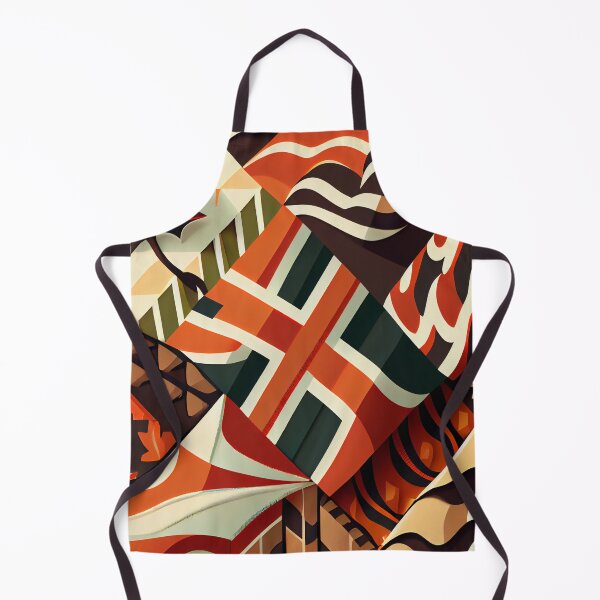 Item preview, Angular Designer Country Pattern Digital Painting designed and sold by CodeAndColors.