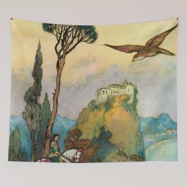 Item preview, The King and the Falcon outside the Palace designed and sold by Twisted Wick.