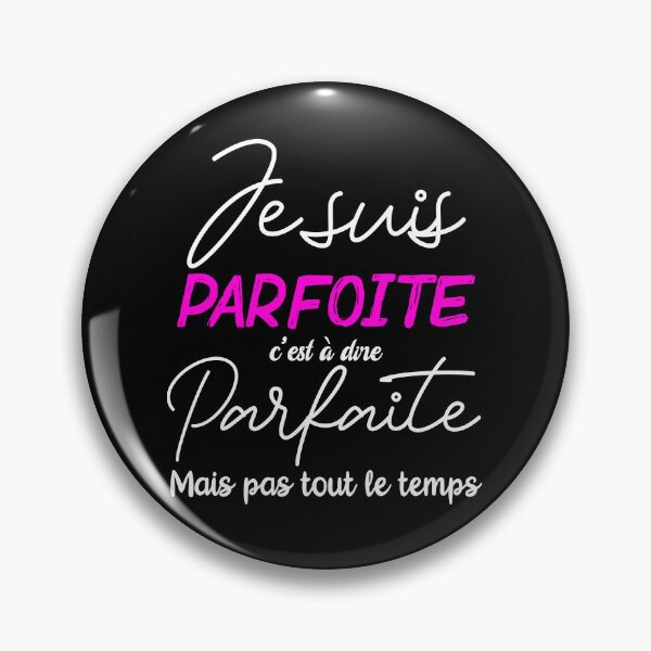 Item preview, idee cadeau femme Je Suis Parfaite designed and sold by thegoodplan.