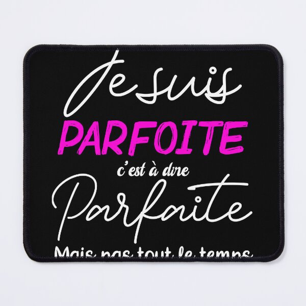 Item preview, idee cadeau femme Je Suis Parfaite designed and sold by thegoodplan.