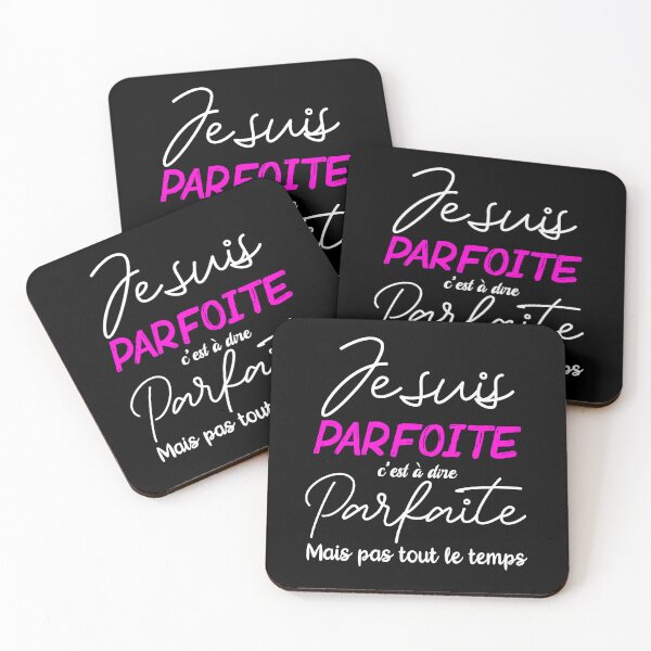 Item preview, idee cadeau femme Je Suis Parfaite designed and sold by thegoodplan.
