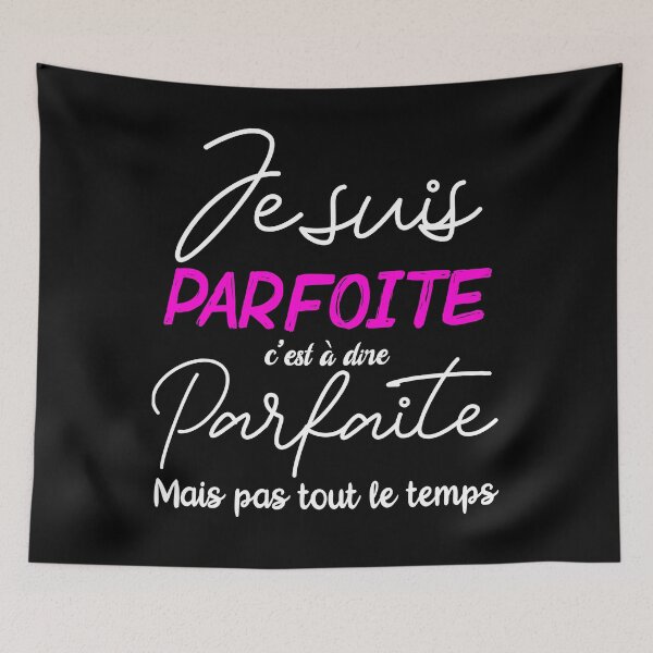 Item preview, idee cadeau femme Je Suis Parfaite designed and sold by thegoodplan.
