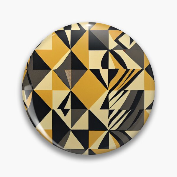 Artikelvorschau, Bold Geometric Aggressive Modern Farmhouse Pattern Digital Painting entworfen und verkauft von CodeAndColors.