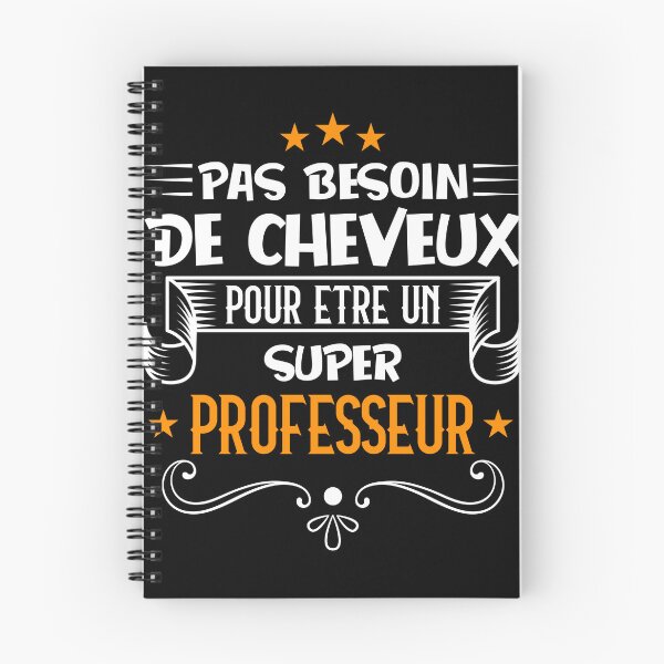 Aperçu de l'œuvre pas besoin de cheveux super professeur créée et vendue par thegoodplan.
