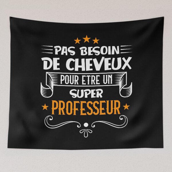 Item preview, pas besoin de cheveux super professeur designed and sold by thegoodplan.