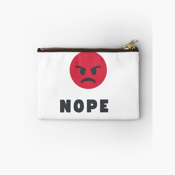 Item preview, Nope with Angry Face designed and sold by mgz-.