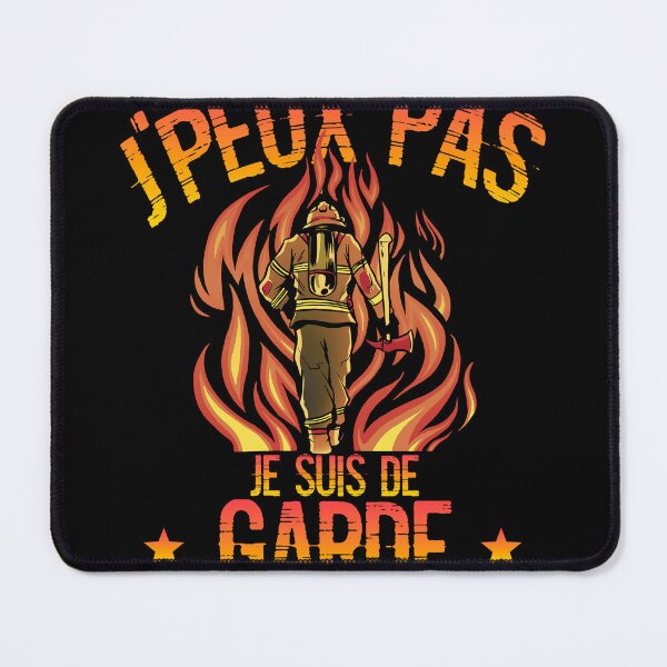 Item preview, Je Peux Pas Je Suis De Garde Pompiers Cadeau De Pompier designed and sold by thegoodplan.