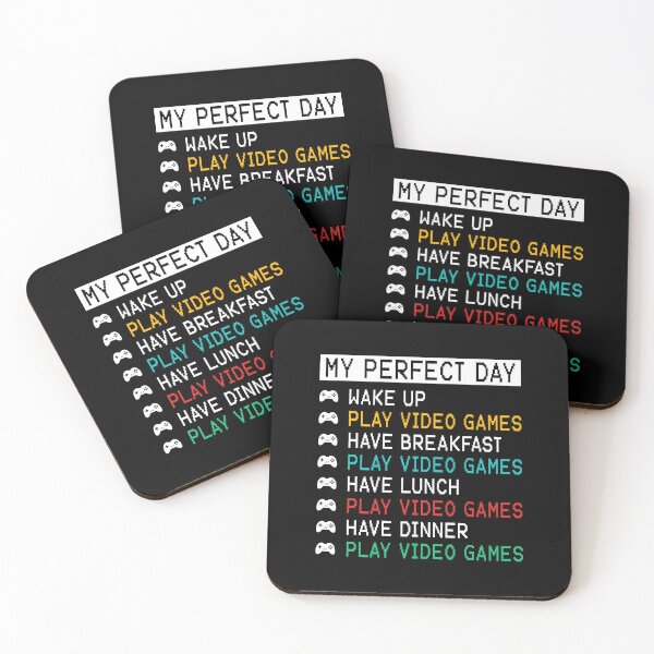 Item preview, My Perfect Day - Video Games  designed and sold by ChicGraphix.