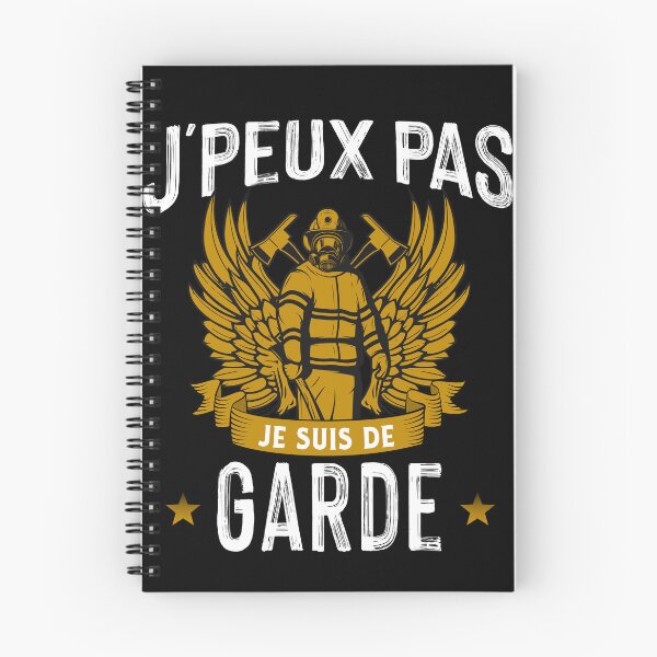 Item preview, Je Peux Pas Je Suis De Garde Cadeau pour un Pompier designed and sold by thegoodplan.