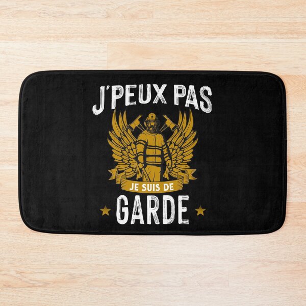 Item preview, Je Peux Pas Je Suis De Garde Cadeau pour un Pompier designed and sold by thegoodplan.