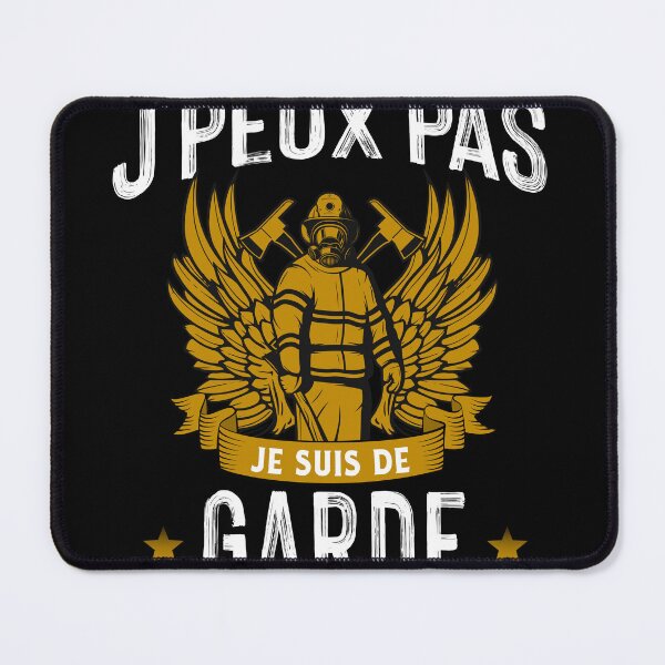 Item preview, Je Peux Pas Je Suis De Garde Cadeau pour un Pompier designed and sold by thegoodplan.