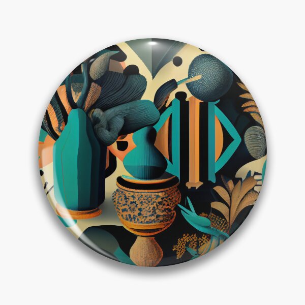Artikelvorschau, Balanced Maximalist Pattern Digital Painting entworfen und verkauft von CodeAndColors.