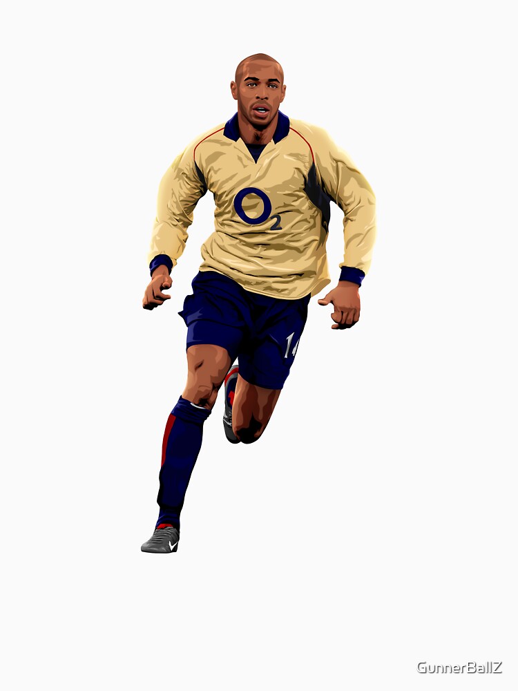 Thierry Henry arsenal Essential T-Shirt for Sale by GunnerBallZ