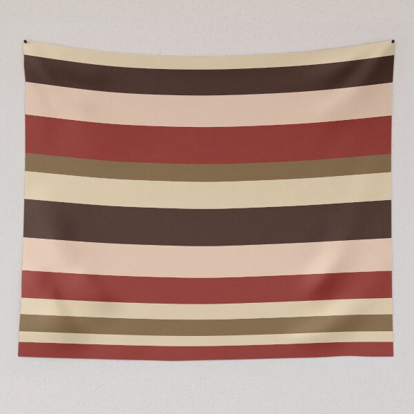 Item preview, How To Wear Stripes Horizontal Stripes Chocolate Caramel Coffee Stripey designed and sold by somersbyman.