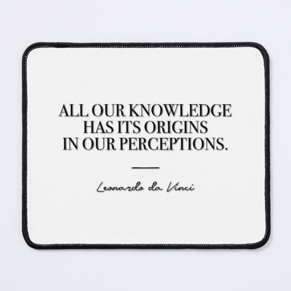 Item preview, All our knowledge has its origins in our perceptions (black) designed and sold by didijuca.