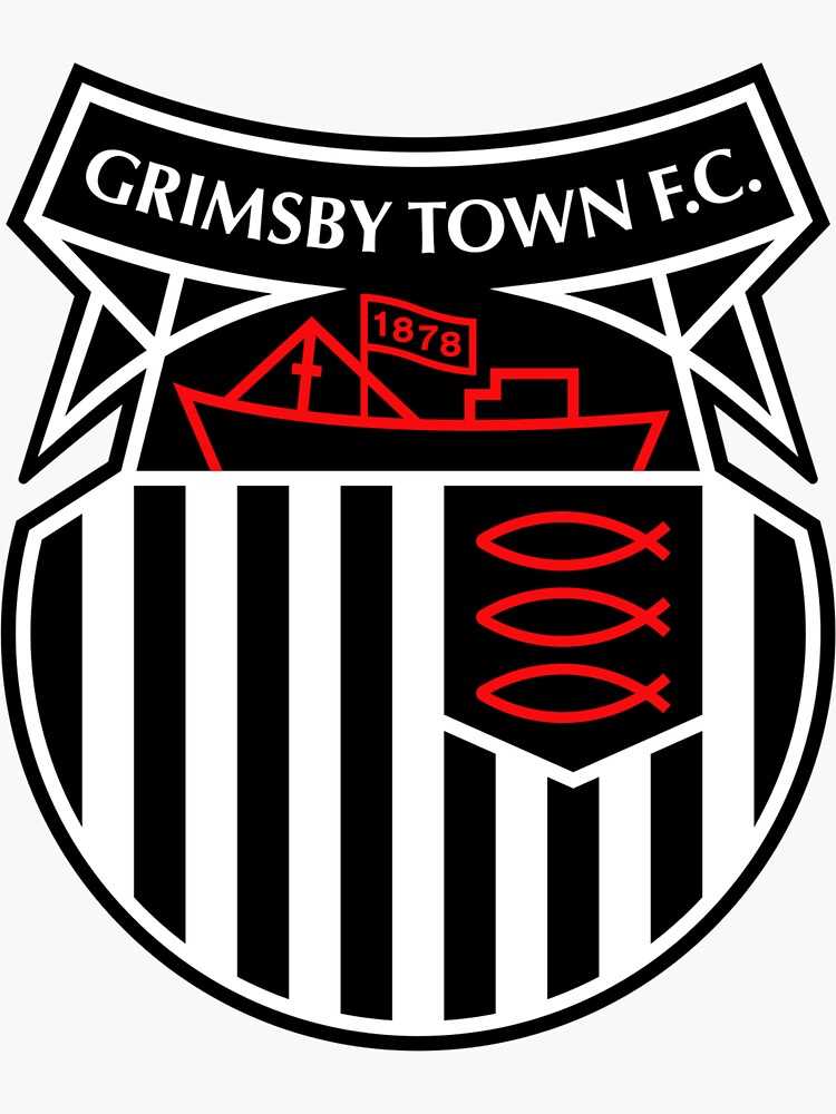 "Grimsby Town FC New" Sticker for Sale by robertinhomam Redbubble