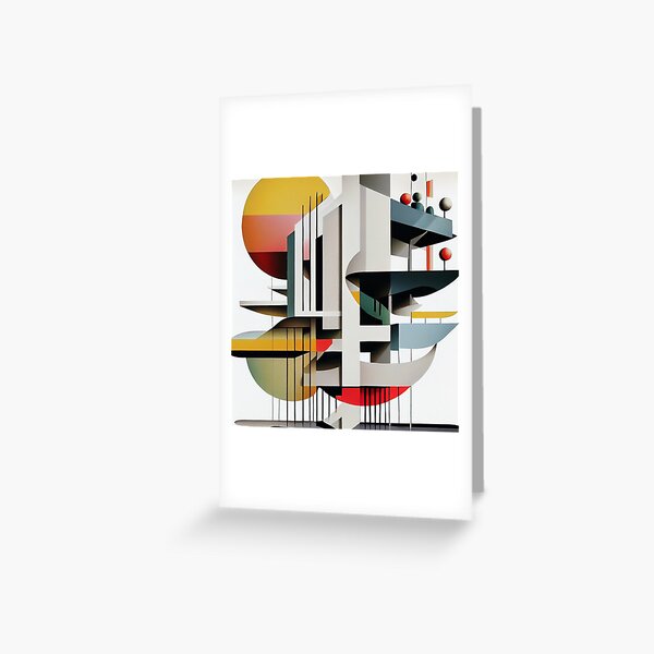 Item preview, Mid-century modern abstract art designed and sold by Andrei Popescu.