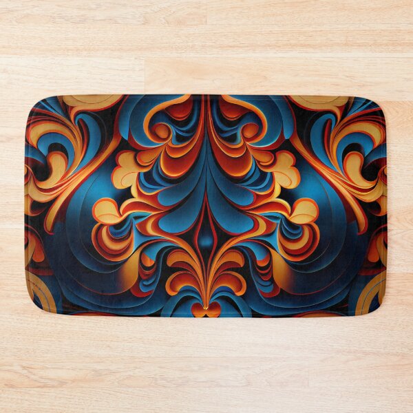 Item preview, Aggressive Flowing Traditional Pattern Digital Painting designed and sold by CodeAndColors.