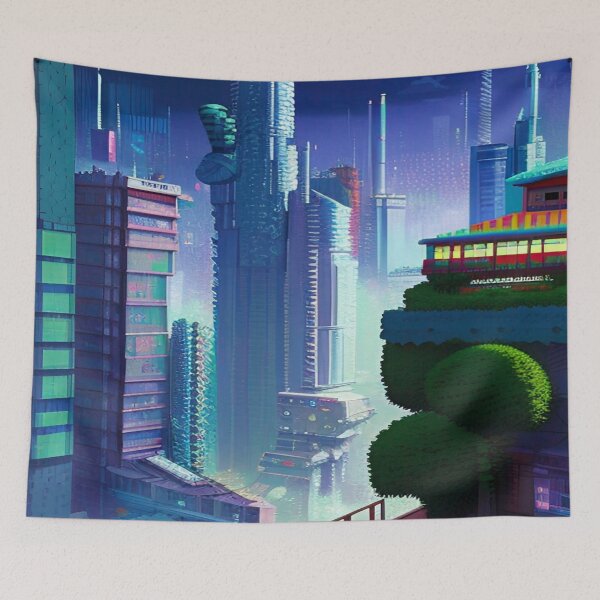 Item preview, Nightfall in the City designed and sold by Nellisstadia.