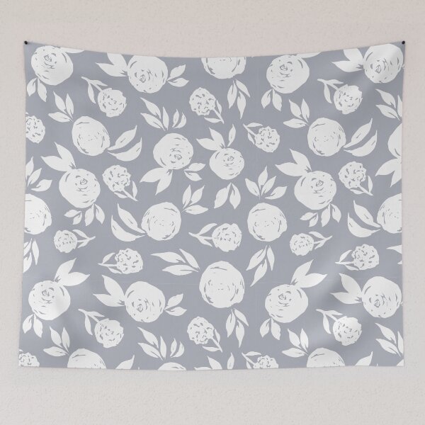 Item preview, White Roses Silhouette  designed and sold by Sabina Maria.