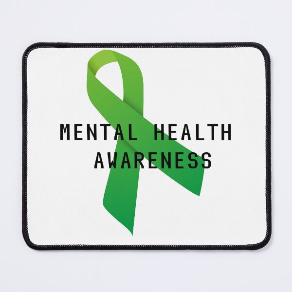 Item preview, Mental Health Awareness Ribbon designed and sold by ngwoosh.