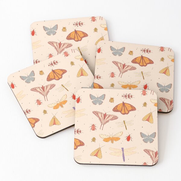 Item preview, Retro Butterflies, Beetles, and other Bugs designed and sold by Miss Cassie Bee.