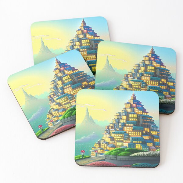 Item preview, Pixelated City Dreams designed and sold by Nellisstadia.