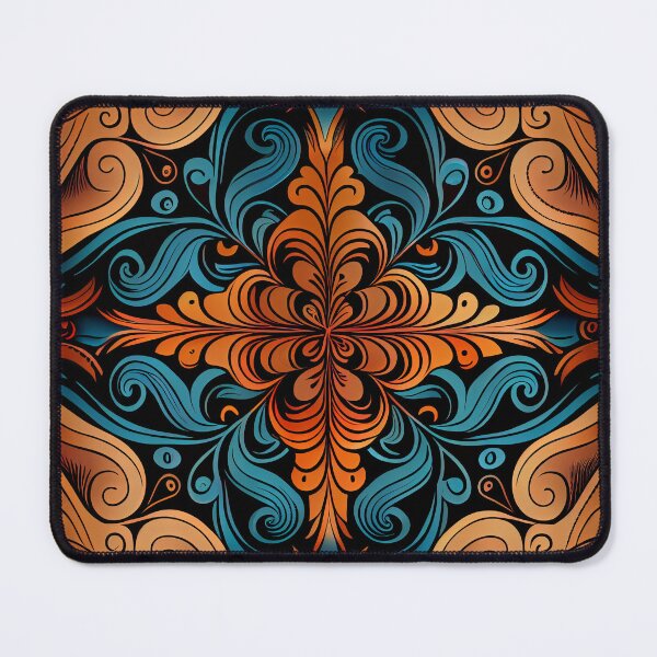 Artikelvorschau, Aggressive Flowing Traditional Pattern Digital Painting entworfen und verkauft von CodeAndColors.