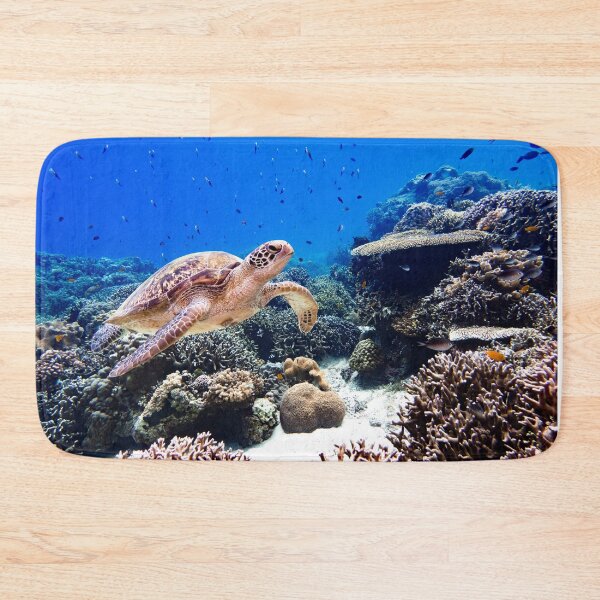 Item preview, tropical turtle designed and sold by MakeItHappy.