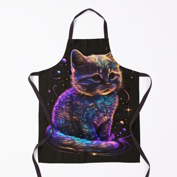 Aperçu de l'œuvre Un Chat Venant Des Etoiles créée et vendue par Stickapom.