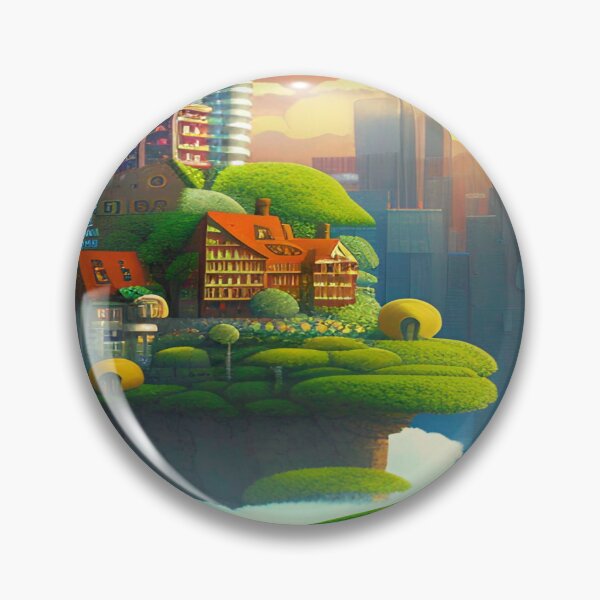 Item preview, Pixelated Cityscape Beauty and Wonder designed and sold by Nellisstadia.
