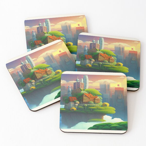 Item preview, Pixelated Cityscape Beauty and Wonder designed and sold by Nellisstadia.