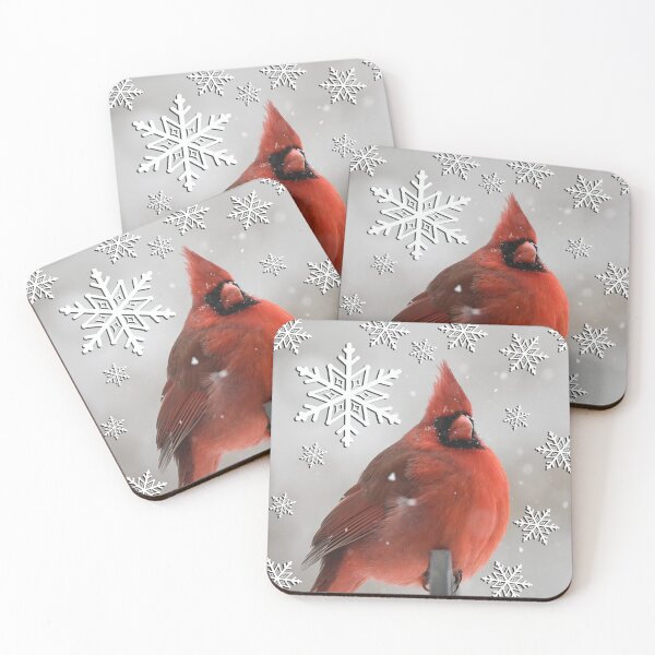 Item preview, Red Cardinal Snow Lover Winter designed and sold by tamdevo1.