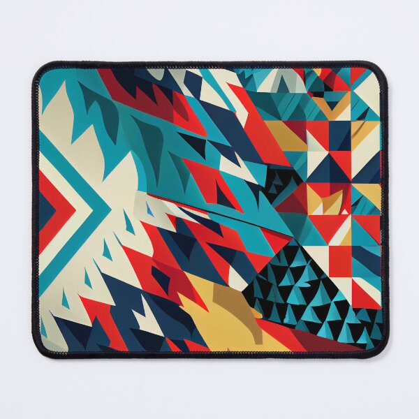 Artikelvorschau, Angular Designer Country Pattern Digital Painting entworfen und verkauft von CodeAndColors.