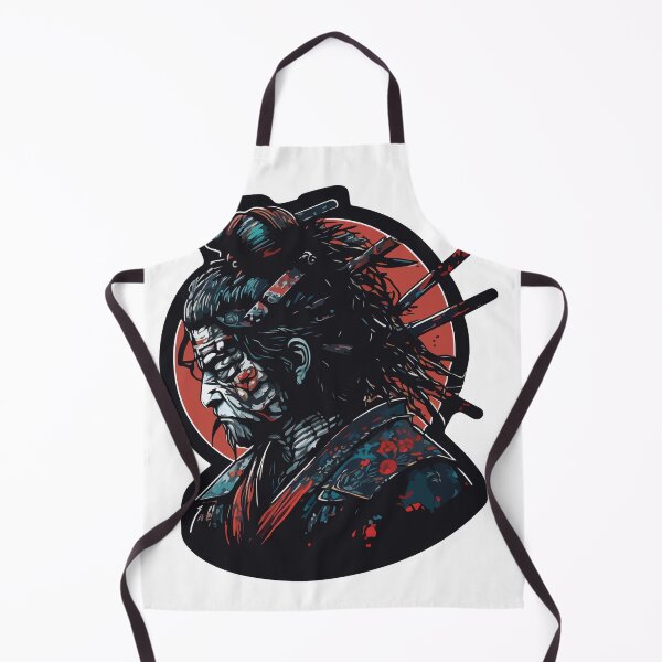 Item preview, Old Samurai Warrior designed and sold by ai-miilk.