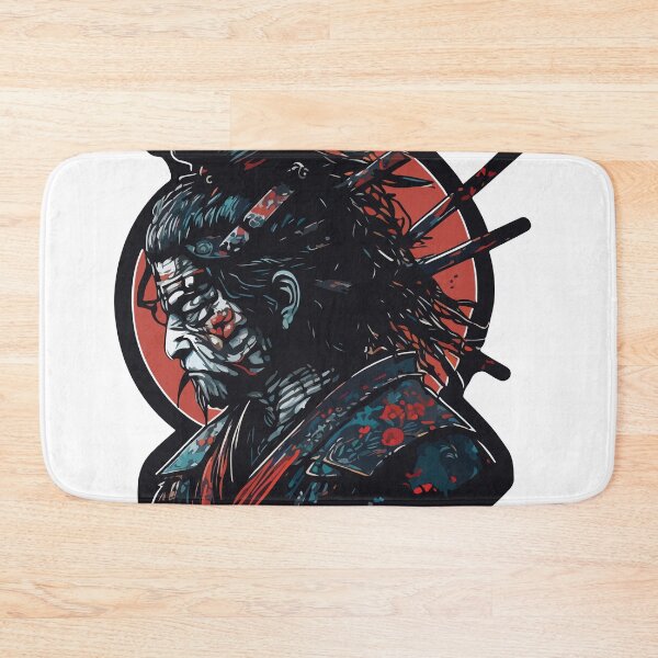 Item preview, Old Samurai Warrior designed and sold by ai-miilk.