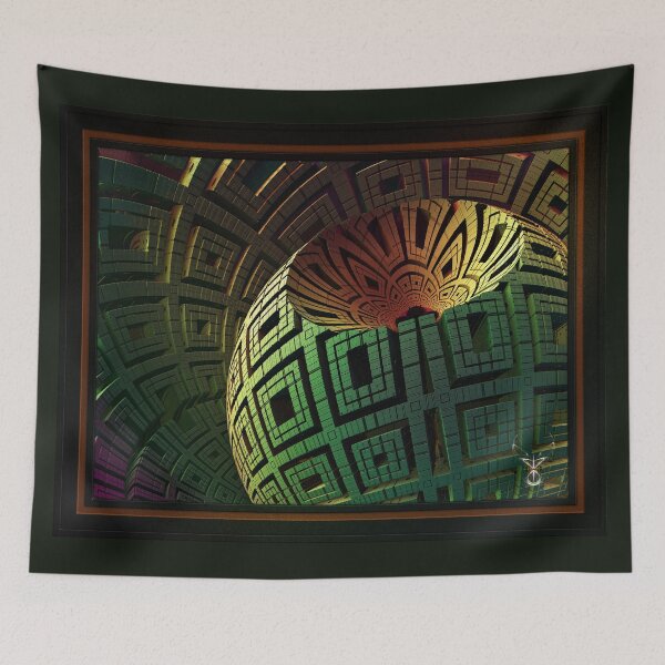 Item preview, Alien Artifact by Xzendor7 3D Fractal Art designed and sold by Xzendor7 Digital Art Creations.