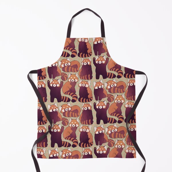 Item preview, Red panda cute pattern designed and sold by Yarafantasyart.