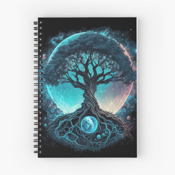 Item preview, Celestial tree of the cosmic moon designed and sold by RK - Shop.
