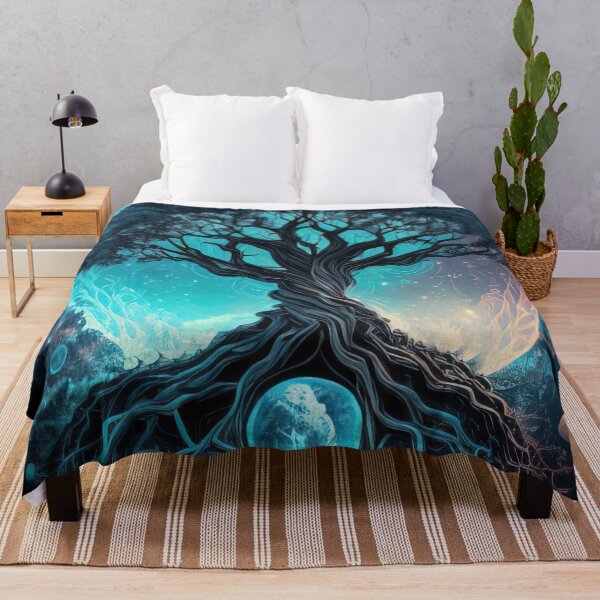 Item preview, Celestial tree of the cosmic moon designed and sold by RK - Shop.