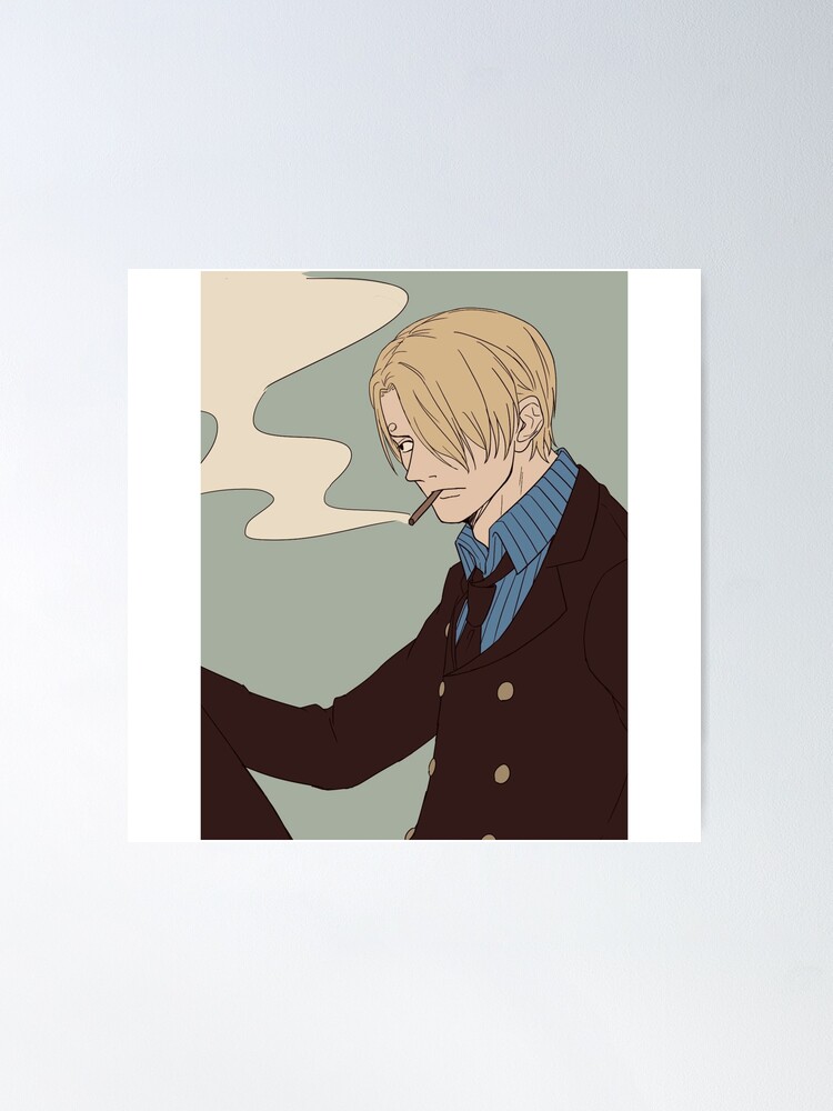 Sanji Pop Art Poster Men who can't - Infamous Inspiration