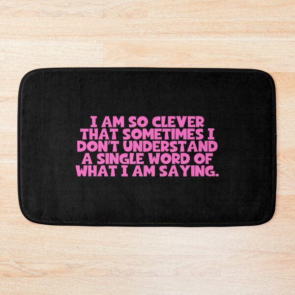 Item preview, I Am So Clever That Sometimes I Don't Understand A Single Word Of What I Am Saying - Oscar Wilde Quotes designed and sold by JourneyCreative.